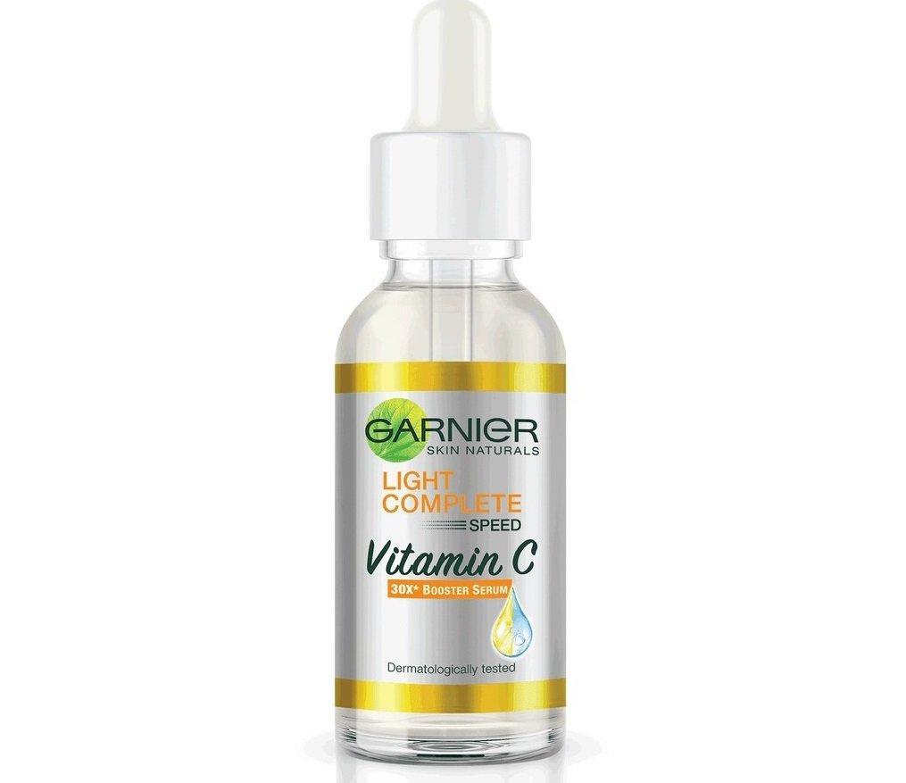 Tinh chất Garnier Light Complete Vitamin C Booster Serum là dòng sản phẩm được ra mắt gần đây giúp dưỡng sáng da ( Nguồn: internet)